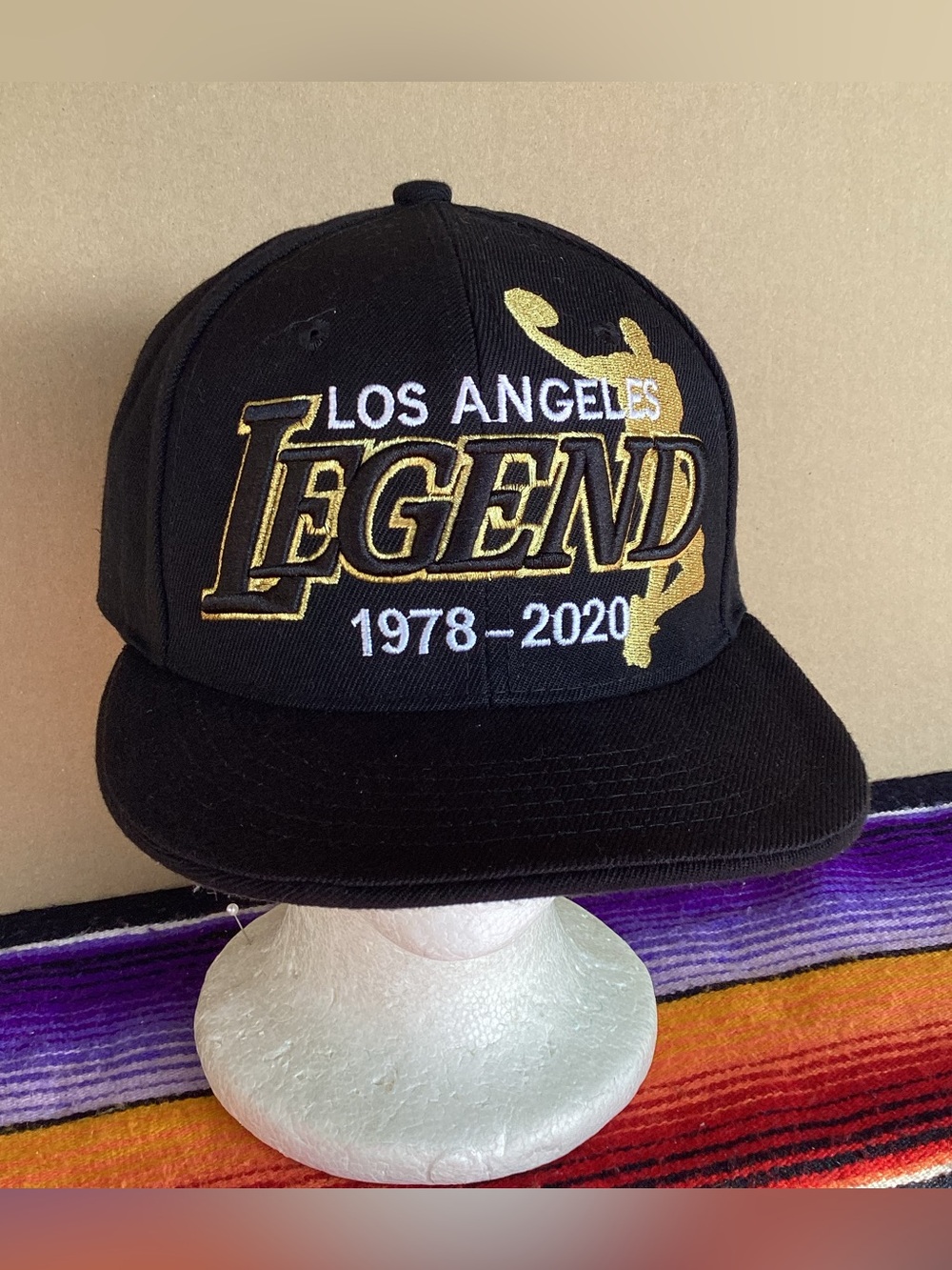 Legend 24 Los Angeles legend Kobe Bryant 1978 - 2020 SnapBack Hat